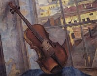 Still Life with Violin