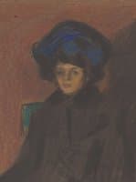 Young Woman with Hat