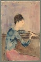 Woman in Profile