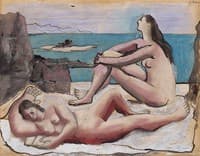Three Bathers