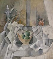 Carafe, Jug and Fruit Bowl