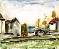 Houses by the Road
