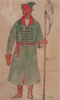 Costume Design for "Boris Godunov" tragedy