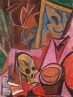 Composition with Skull