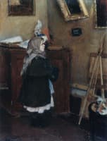 In the Artist's Studio