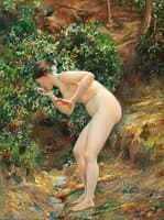Nude in a Forest