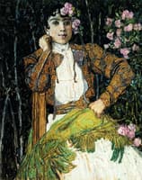 Spanish Lady in Green