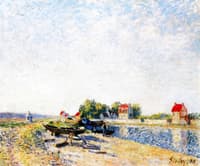 Saint-Mammes, Loing Canal
