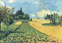 Wheatfields near Argenteuil