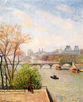 The Louvre, Morning, Spring