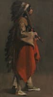 Standing Indian Chief
