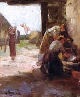 Women Doing the Wash