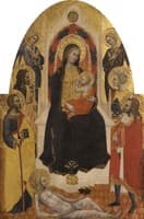 Virgin and Child with Angels and Saints