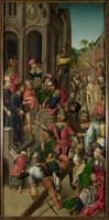 Christ presented to the People: Triptych (Scenes from the Passion of Christ):  Left Hand Panel