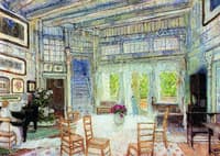 Interior of a Dining Room