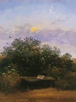 Late Afternoon Study with a Book on a Table