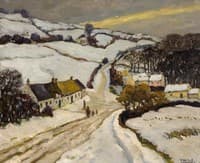 Winter above Ligoniel
