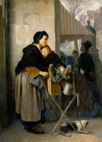 The Organ Grinder in Paris