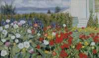 Flower garden at Annisquam