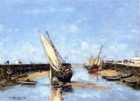 Trouville, the Jetty's, Low Tide