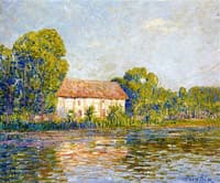 The Effect of Sunlight on the Banks of the Loing