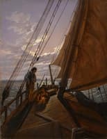 Boatmen on the Hoher See