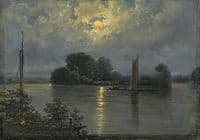 Full Moon at Pillnitz