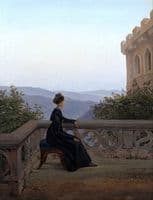 Woman on a Balcony