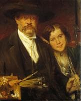 Self Portrait with Model