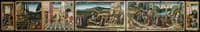 Scenes from the Life of Christ (Predella from the Saint Nicholas-altarpiece)