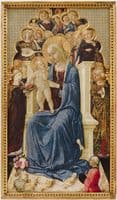 Madonna Enthroned (from Triptych)