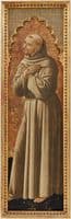 Saint Francis (side panel from Triptych)