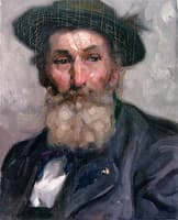 Portrait of Bearded Man in Hat
