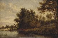 River and Trees