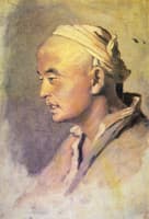 Head of a Kirgiz Man