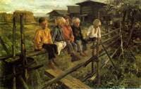 Children on the Fence