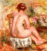 Seated Woman, View from Behind