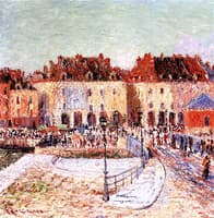 The Fish Market Bridge, Dieppe