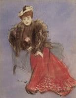 Portrait of Gabrielle Réjane