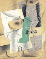 Glass and Bass Beer Bottle
