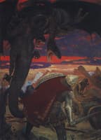 Dobrynya Nikitich Fighting the Seven-Headed Dragon