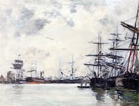 Seaport, the Harbor, Morning Effect