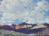 Clouds over Mount Whitney