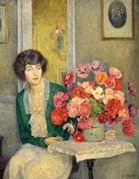 Helen with Poppies