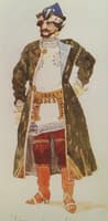 Costume Design for the Opera "Snow Maiden"