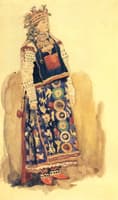 Costume Design for the Opera "Snow Maiden"