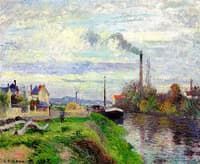 The Quai du Pothuis at Pontoise