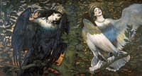 Sirin and Alkonost