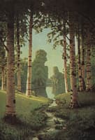 The Birch Grove (study)