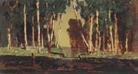 The Birch Grove (study)